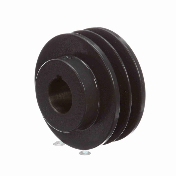 2 Groove Cast Iron Bushed Bore Multiple Sheave, 2F3V30X7/8
